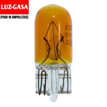 Ampolleta T10 WY5W 12Volt 5Watt
