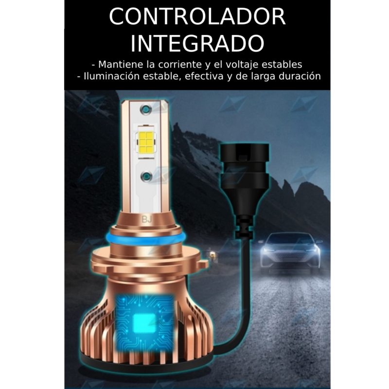 Ampolleta Led H7 50Watt CSP1860 Pack 2 Unidades - Imagen 7